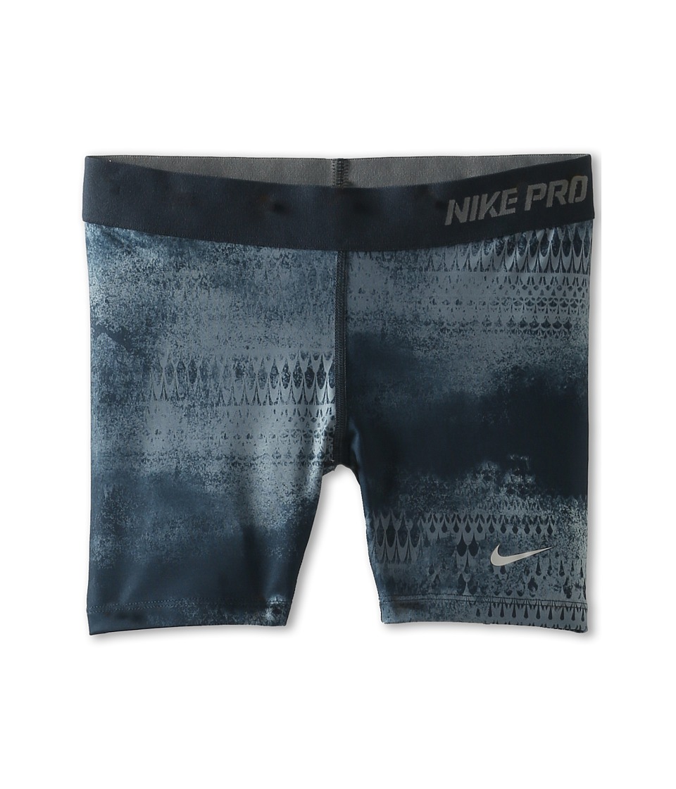 Nike Kids Pro GFX Boy Short Girls Shorts (Blue)