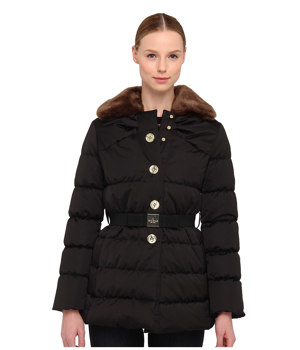Kate Spade New York Becky Coat Womens Coat (Black)