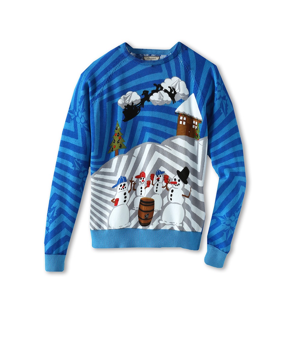 Volcom Kids Boys Knogger Sweater Boys Sweater (Blue)