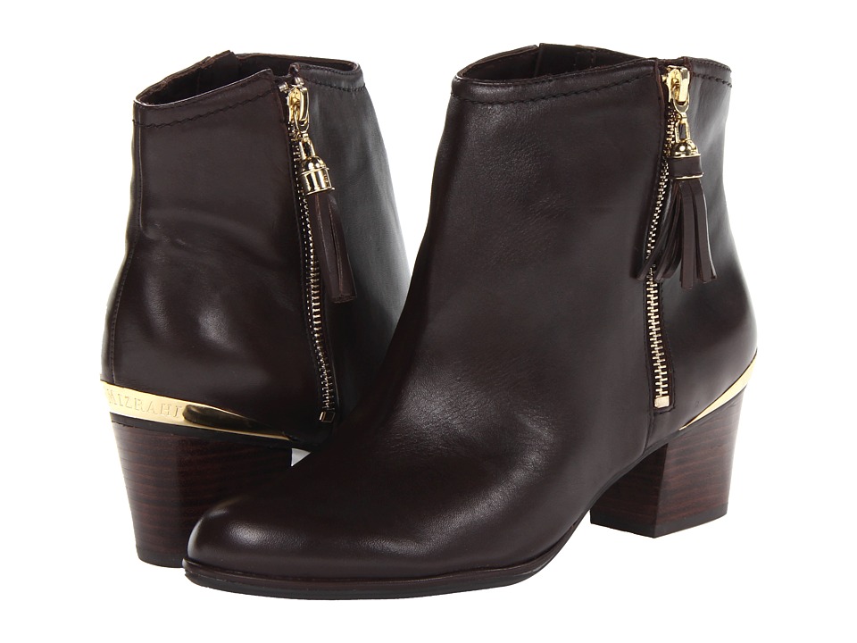 Isaac Mizrahi New York Julian Womens 1 2 inch heel Shoes (Brown)