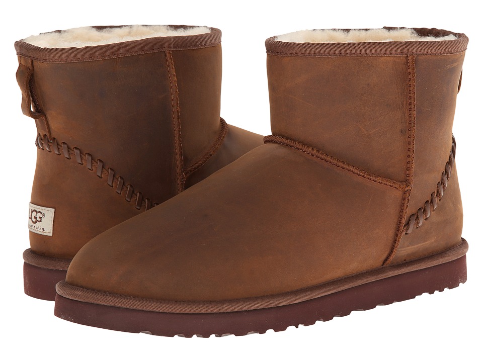 UGG Classic Mini Deco (Chestnut Leather) Men