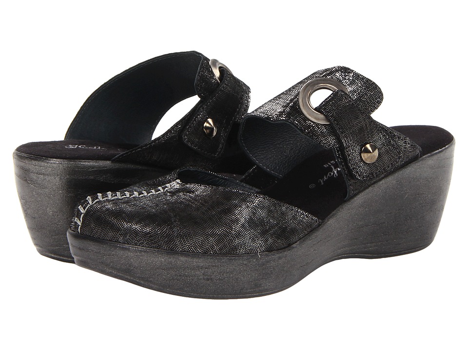 Helle Comfort Garnet Womens Shoes (Pewter)
