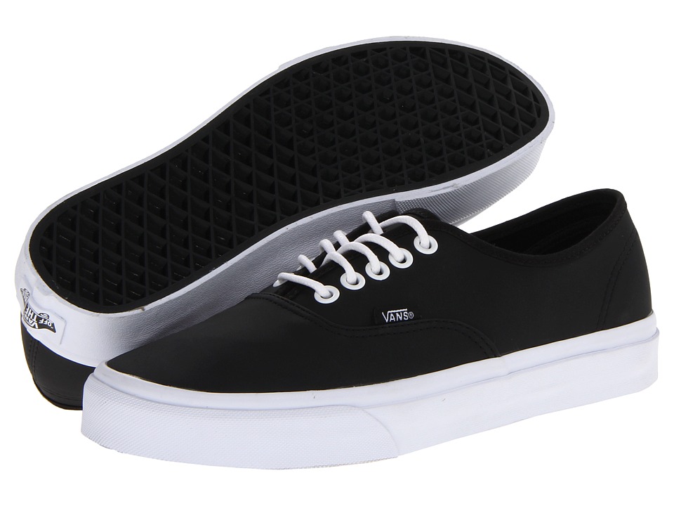 Vans Authentic Black) Skate Shoes (Black)