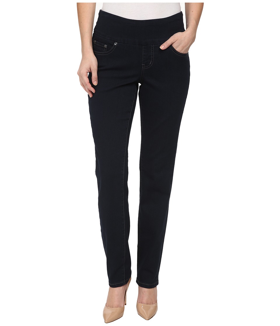 Jag Jeans Petite Malia Pull On Slim in After Midnight Womens Jeans (Black)