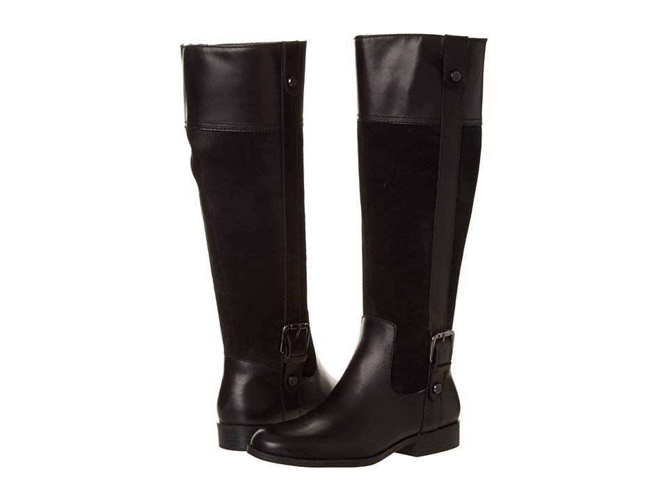 Anne Klein Cijiw   Wide Calf Womens Boots (Black)