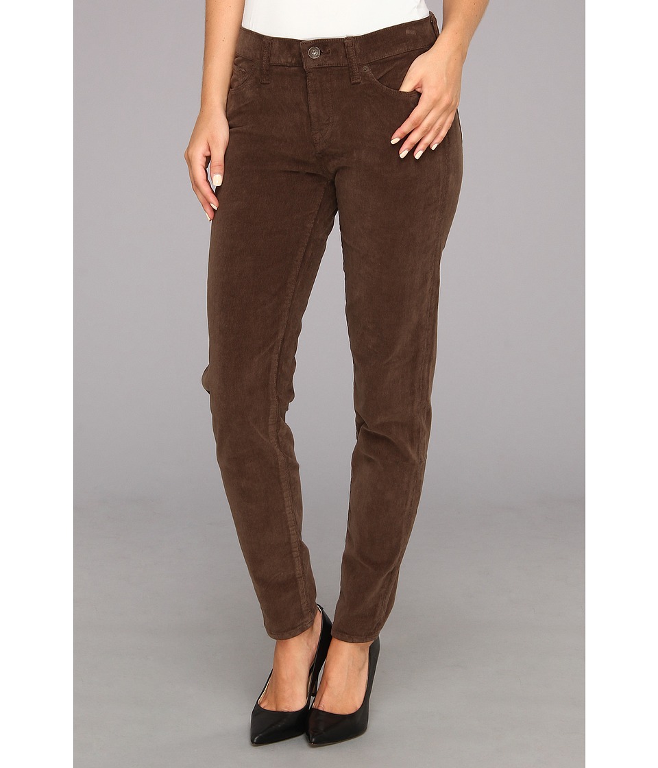 Lucky Brand Sofia Skinny Cord Womens Jeans (Brown)