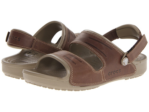 crocs two strap sandals