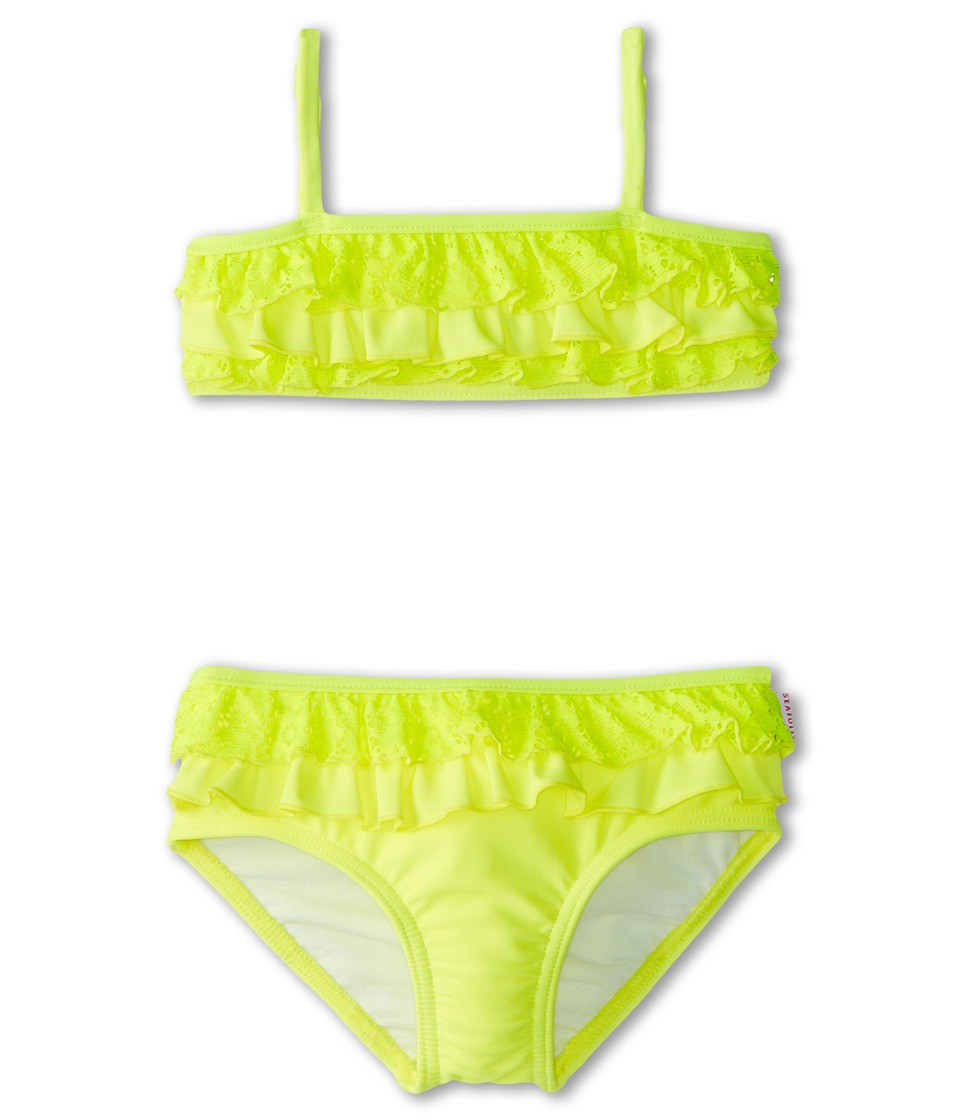 Seafolly Kids Neon Pop Mini Tube Bikini Girls Swimwear Sets (Blue)