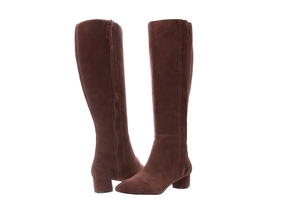 Nine West Nicoh Womens Dress Boots (Brown)