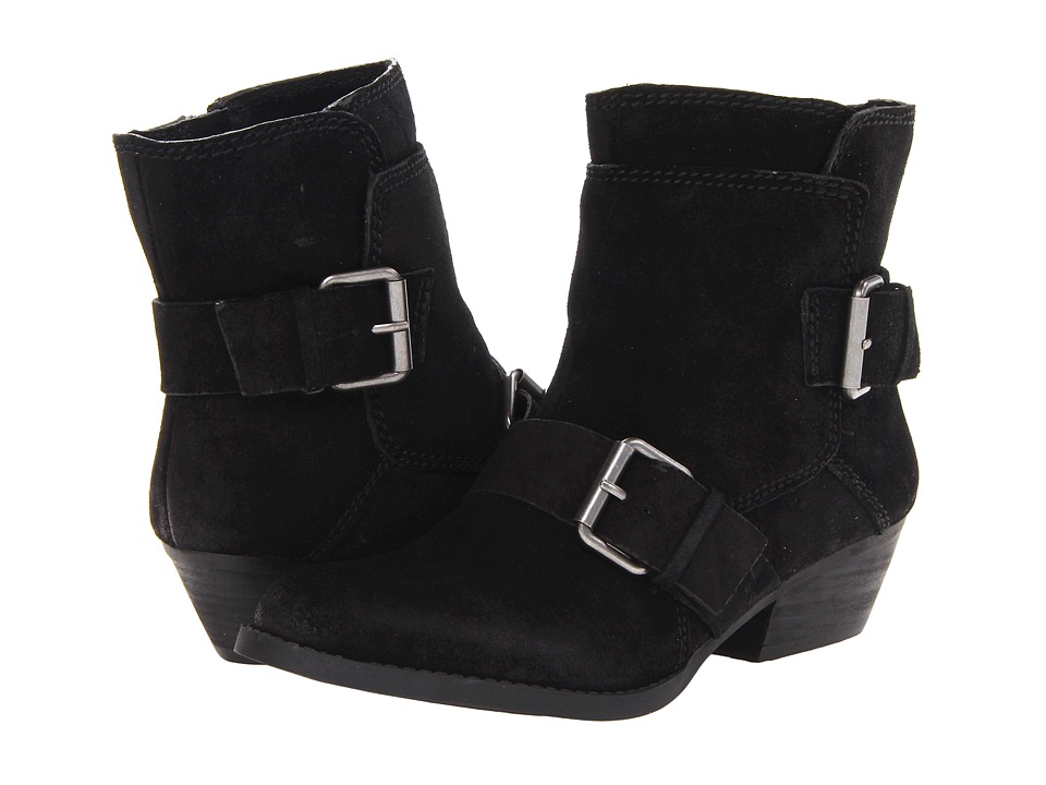 Nine West Sabady Womens Zip Boots (Black)