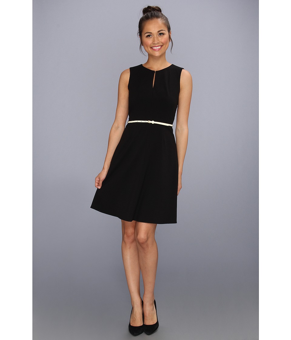 Calvin Klein Sleeveless Dress CD3X1UCU Womens Dress (Black)