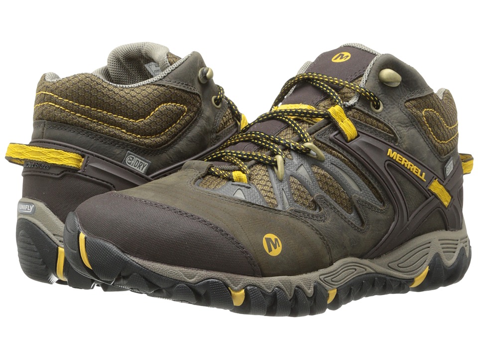 merrell black slate boots
