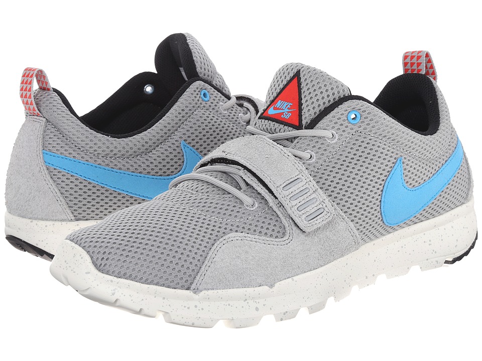 grey and blue nike sb