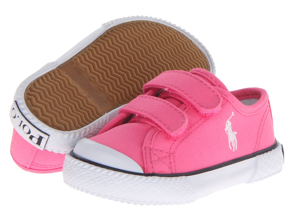 Polo Ralph Lauren Kids Chaz EZ Girls Shoes (Pink)