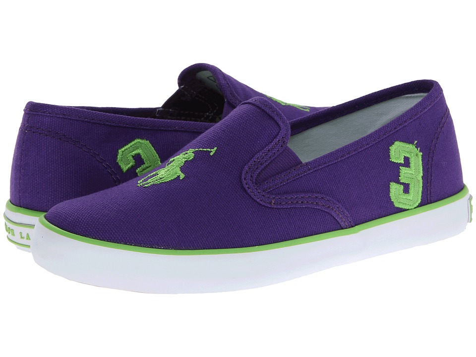 Polo Ralph Lauren Kids Serena Girls Shoes (Purple)