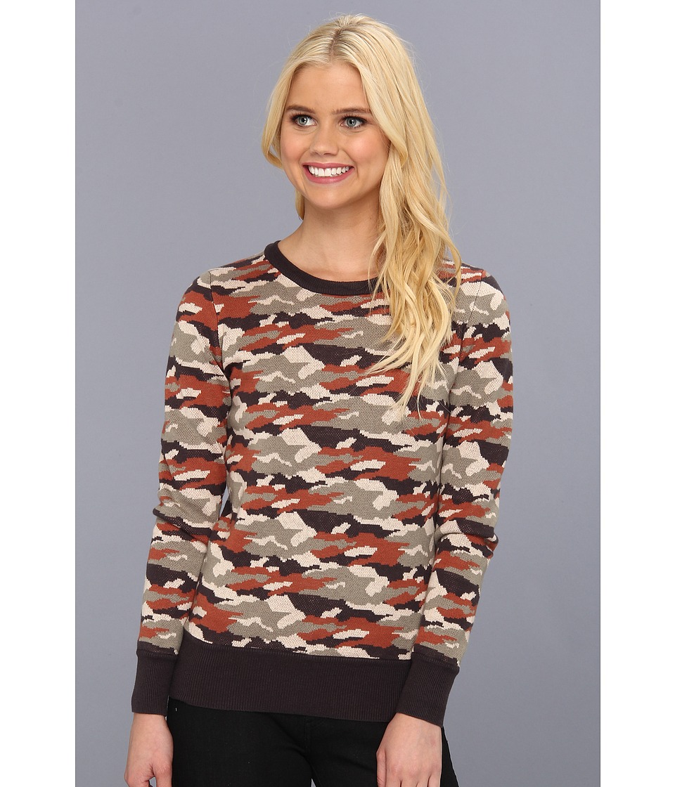 French Connection Camo Knit 78AEO Womens Sweater (Multi)