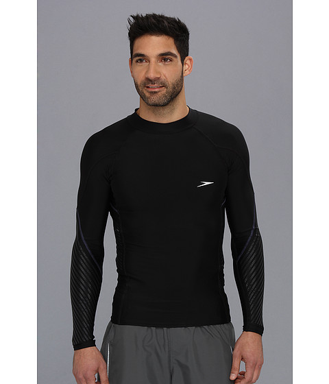 speedo rash guard mens