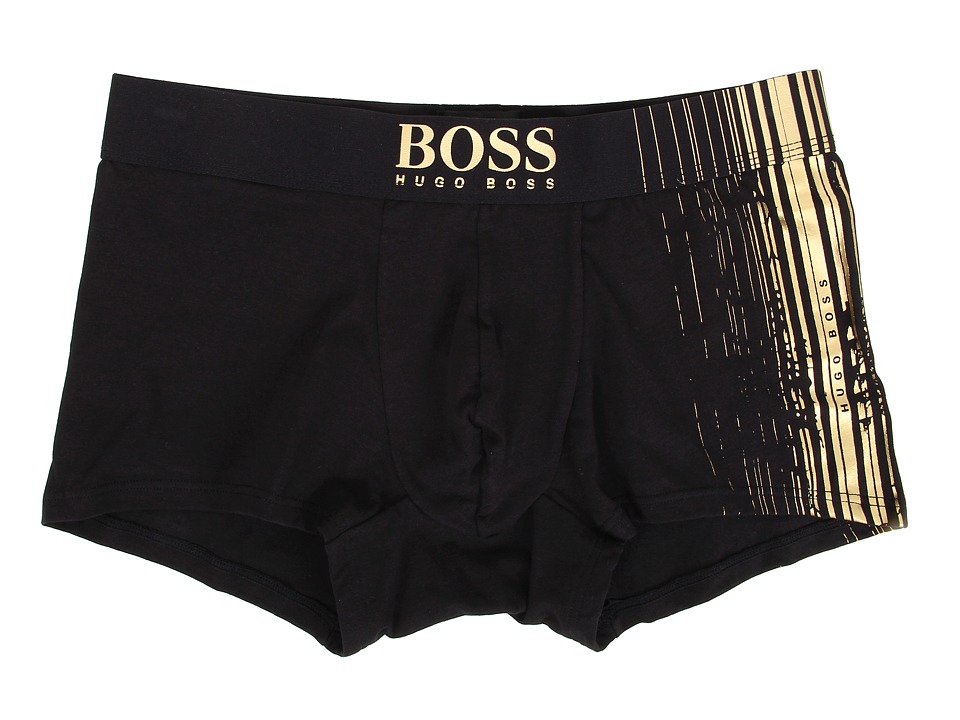 BOSS Hugo Boss Boxer BM Stretch Cotton Design Trunk Mens Underwear (Black)