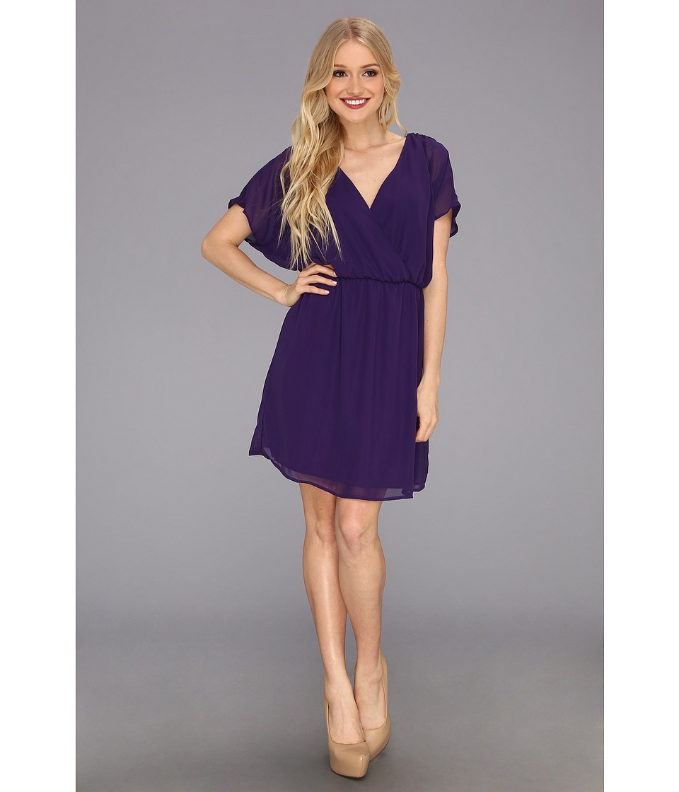 Gabriella Rocha Cara Chiffon Dress Womens Dress (Purple)