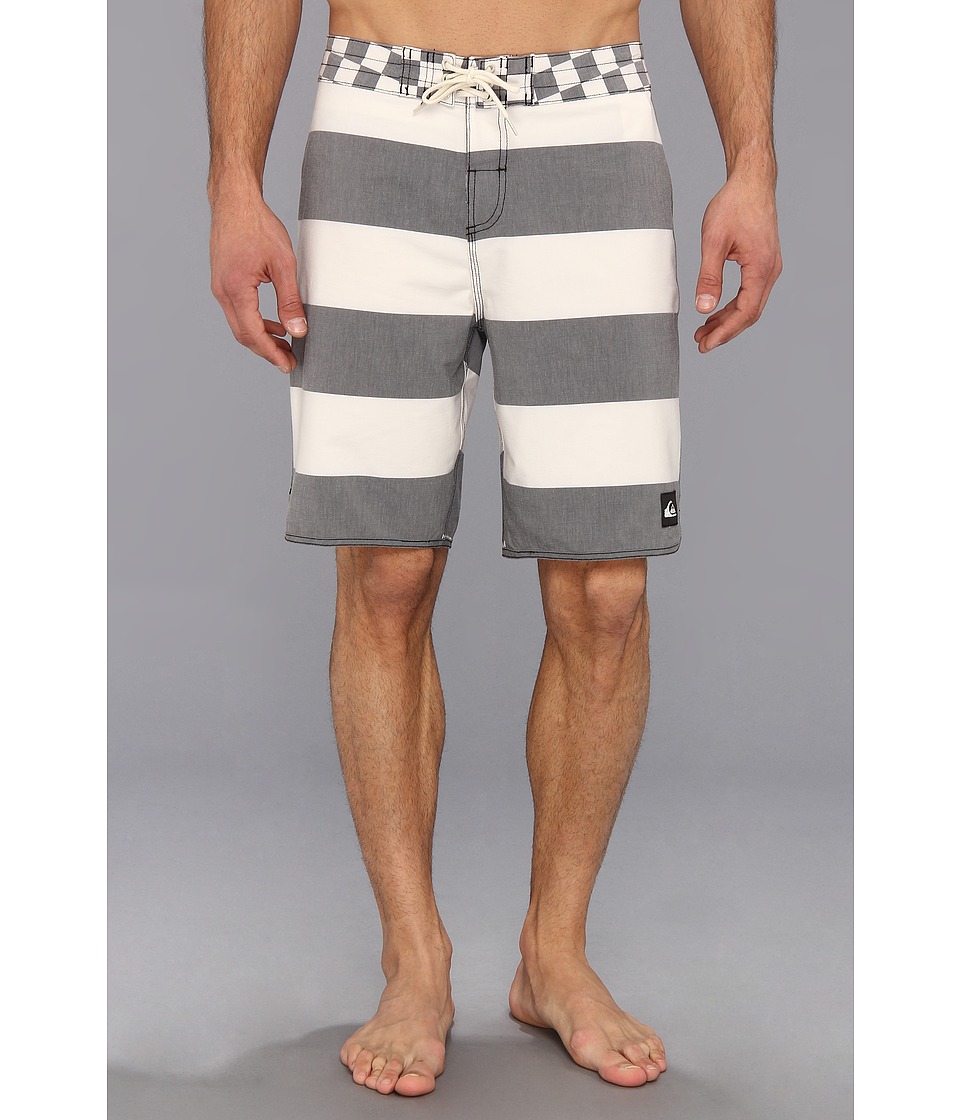 Quiksilver Brigg Scallop Boardshort Mens Swimwear (White)