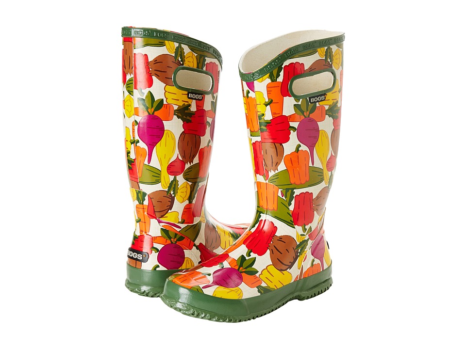 Bogs Rainboot Veggie Womens Rain Boots (Multi)