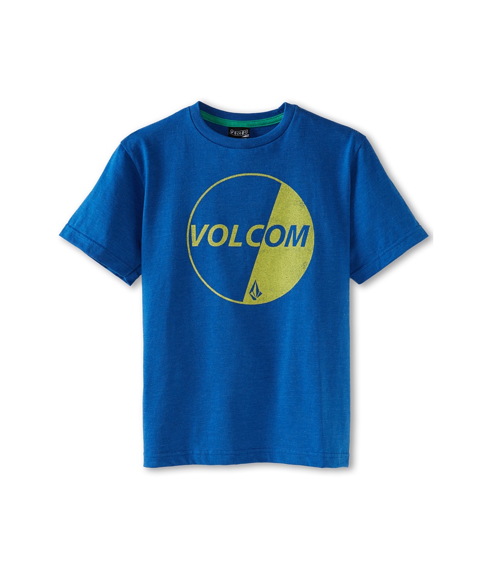 Volcom Kids Yummy Stone S/S Tee Boys T Shirt (Blue)