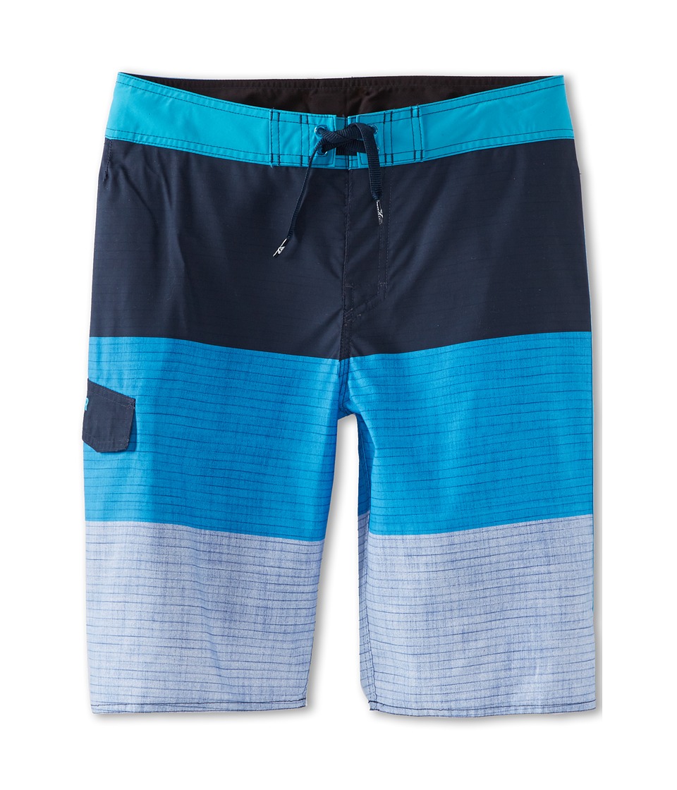 Quiksilver Kids Sliced Boardshort Boys Swimwear (Blue)