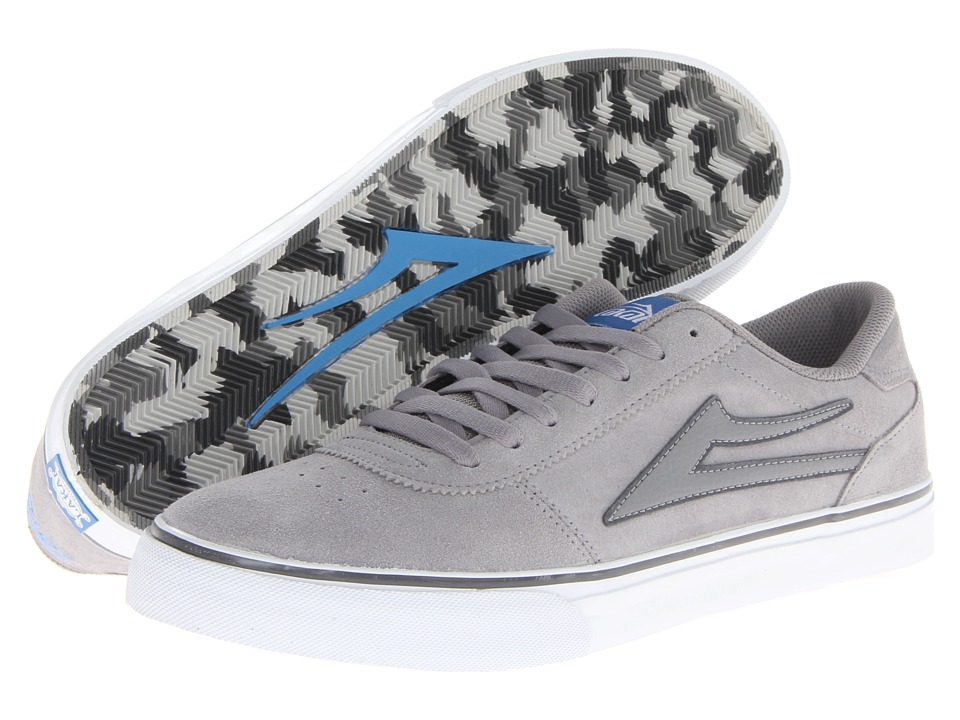 Lakai Manchester Select Mens Skate Shoes (Gray)