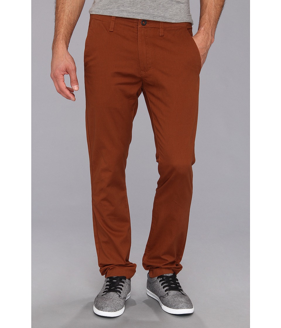 Volcom Faceted Pant Mens Casual Pants (Brown)