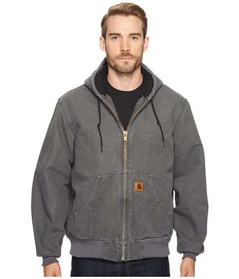 UPC 886859318806 Carhartt Men s Sandstone Duck Active Jacket Quilted Flannel Lined J130 Grave upcitemdb
