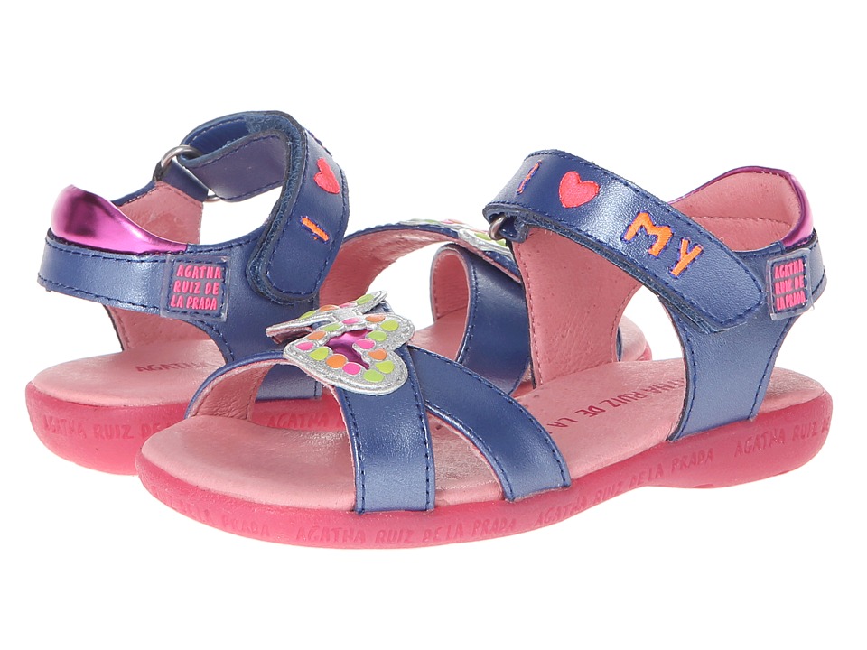 Agatha Ruiz De La Prada Kids 142941 Girls Shoes (Navy)