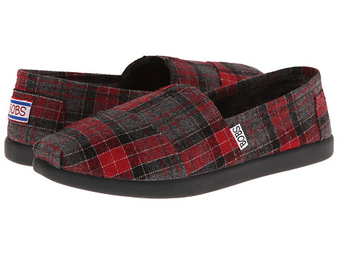 bobs plaid shoes