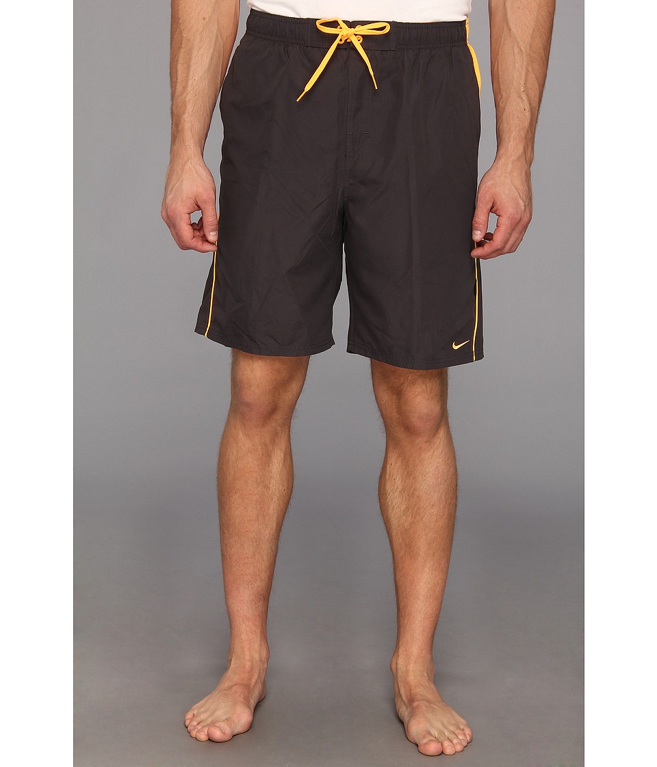 Nike Extended Core Contend Volley Short Mens Swimwear (Pewter)