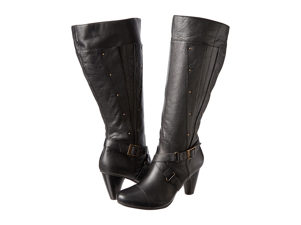 Miz Mooz Jennifer Wide Calf Womens Boots (Black)
