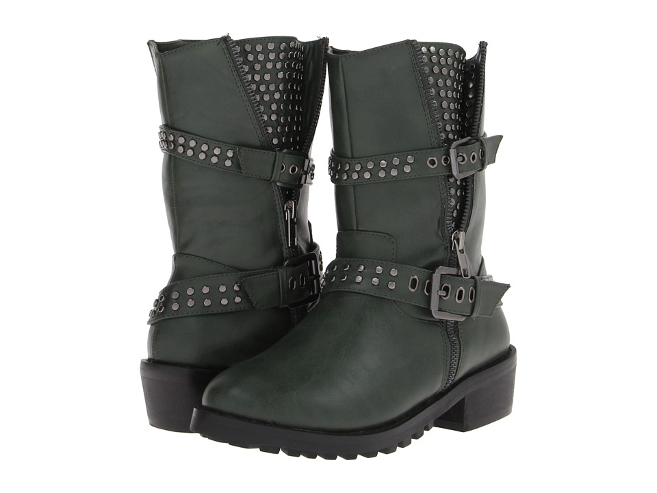 Penny Loves Kenny Alice Womens Pull on Boots (Green)
