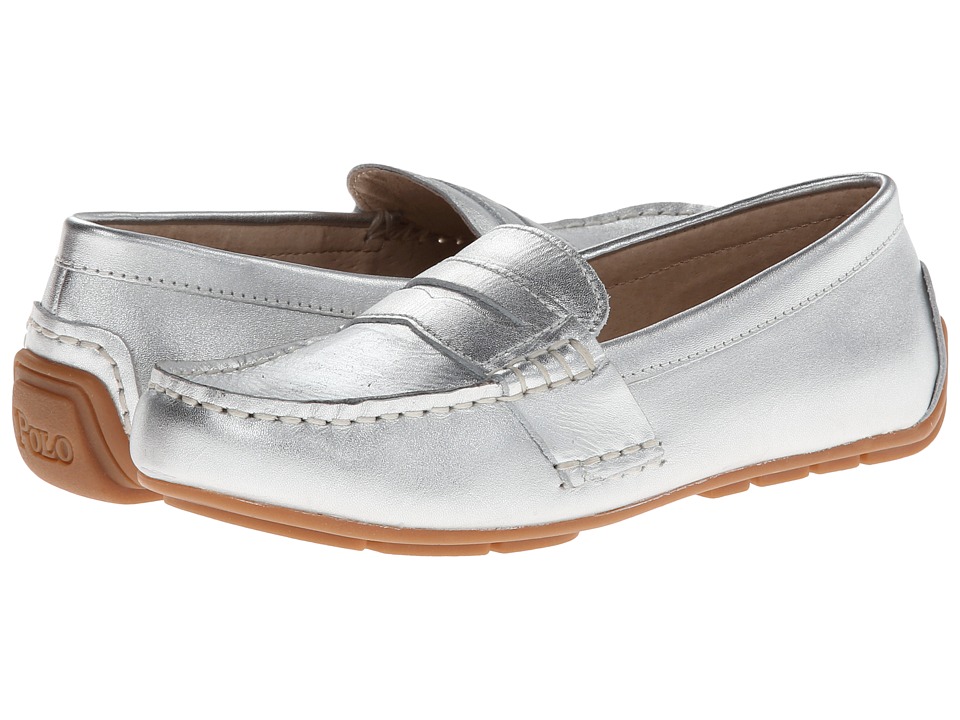 Ralph Lauren Collection Kids Telly Girls Shoes (Silver)