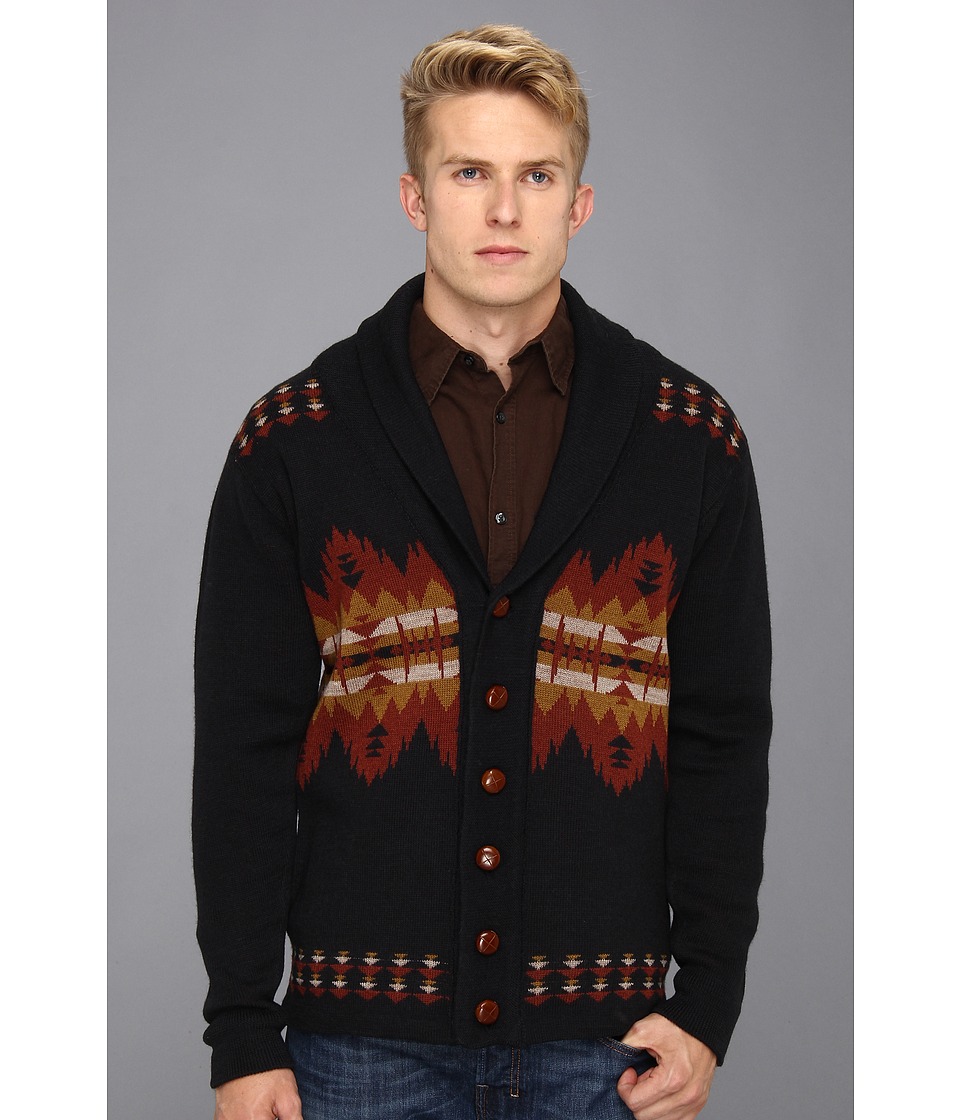 The Portland Collection by Pendleton Sonora Camping Sweater Mens Sweater (Blue)