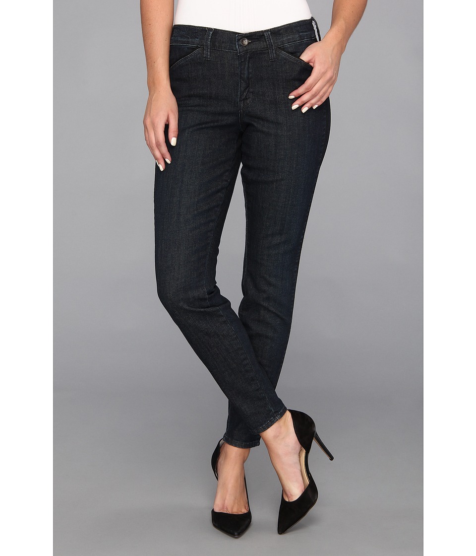 Lucky Brand Sofia Skinny Tuxedo Piped 29 in Cullowhee Womens Jeans (Black)