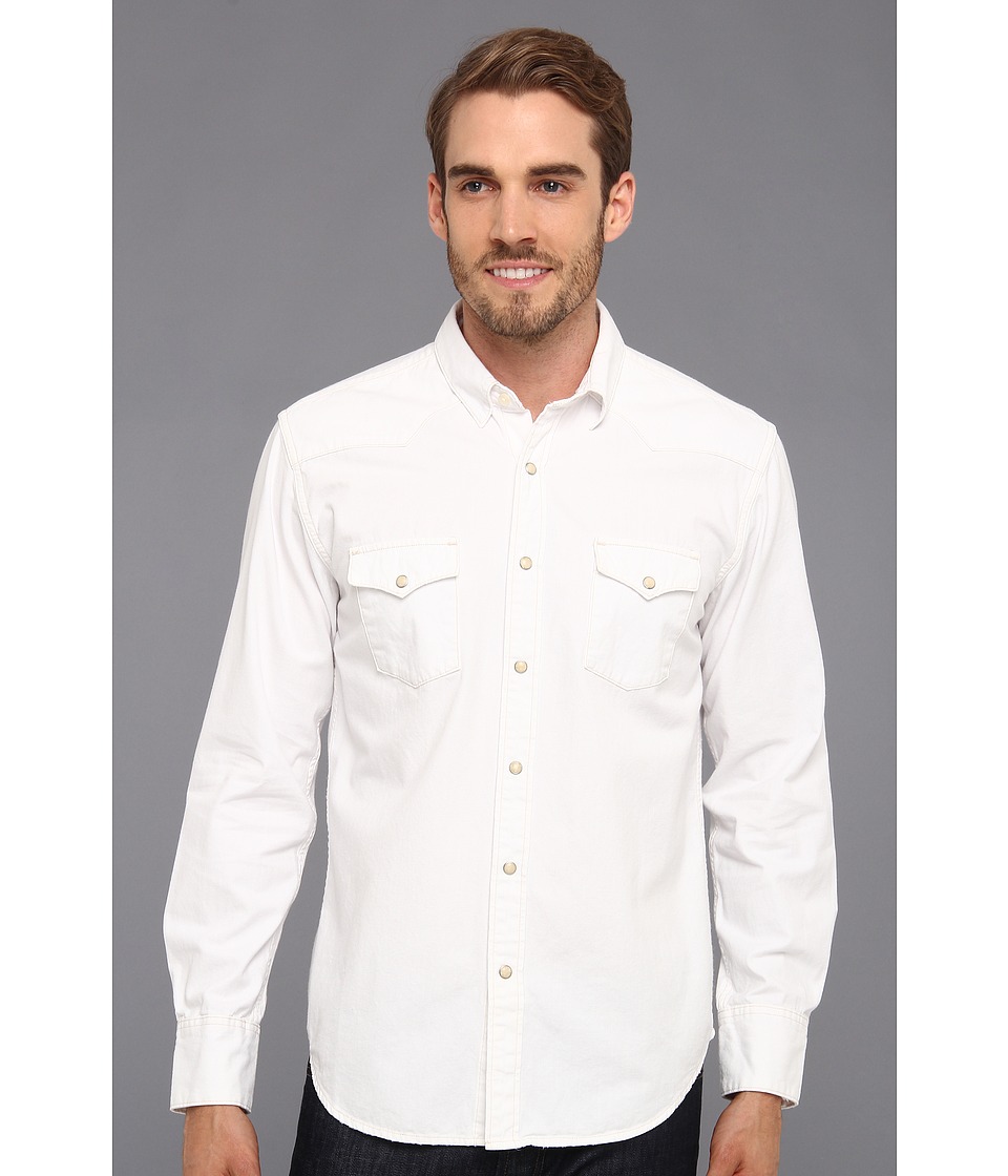 Lucky Brand Western Shirt Mens Coat (White)