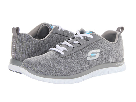 womens grey skechers