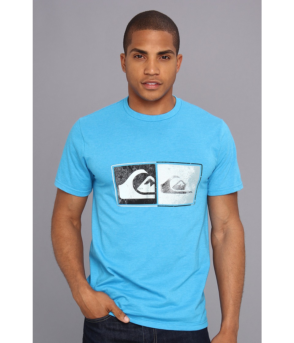 Quiksilver After Hours Tee Mens T Shirt (Blue)