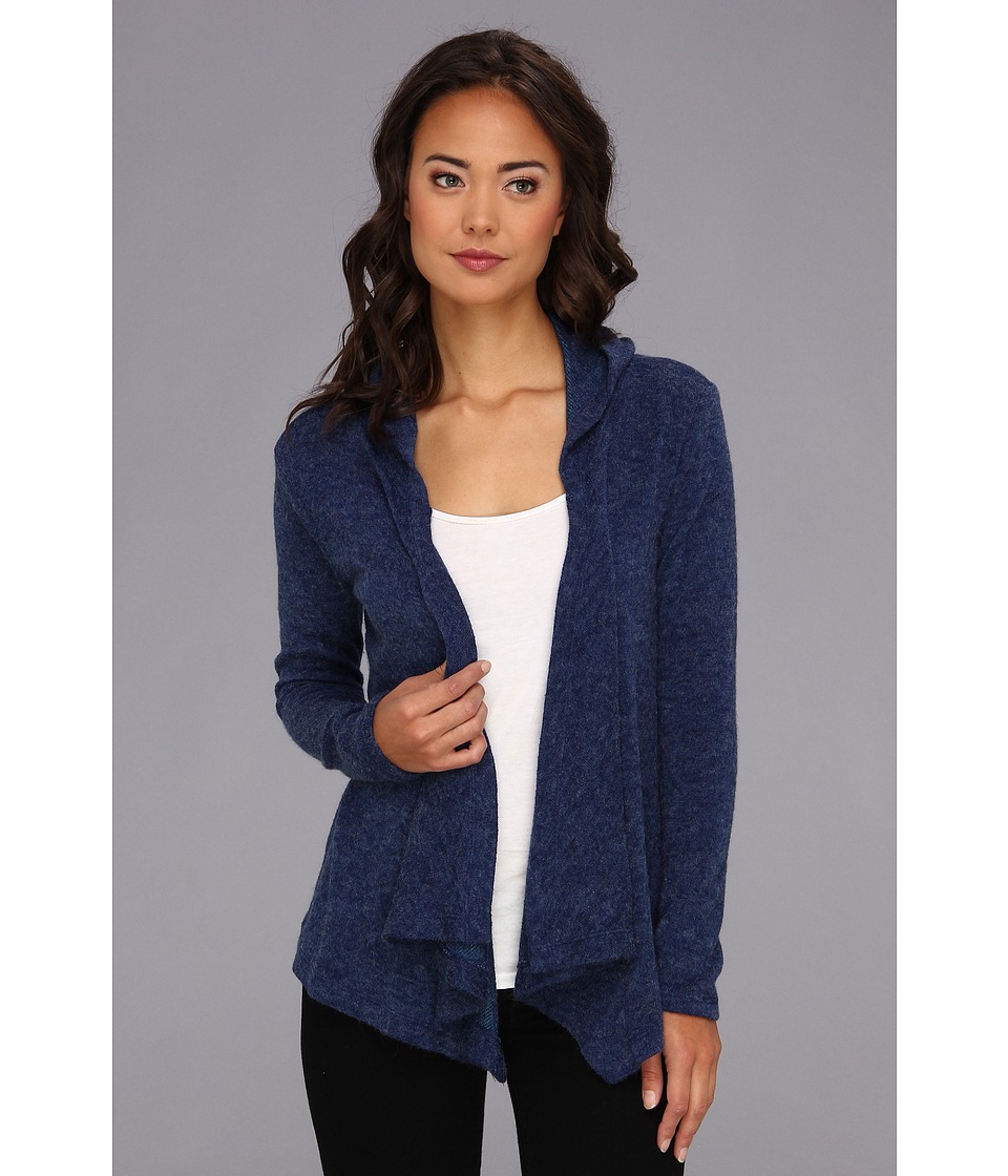 Gabriella Rocha Abigail Long Sleeve Cardigan Womens Sweater (Blue)