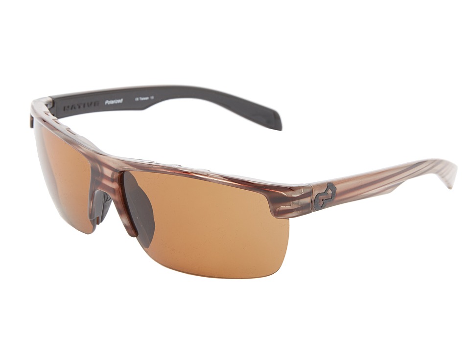 UPC 764824013485 product image for Native Eyewear Linville (Wood Brown) Sport Sunglasses | upcitemdb.com