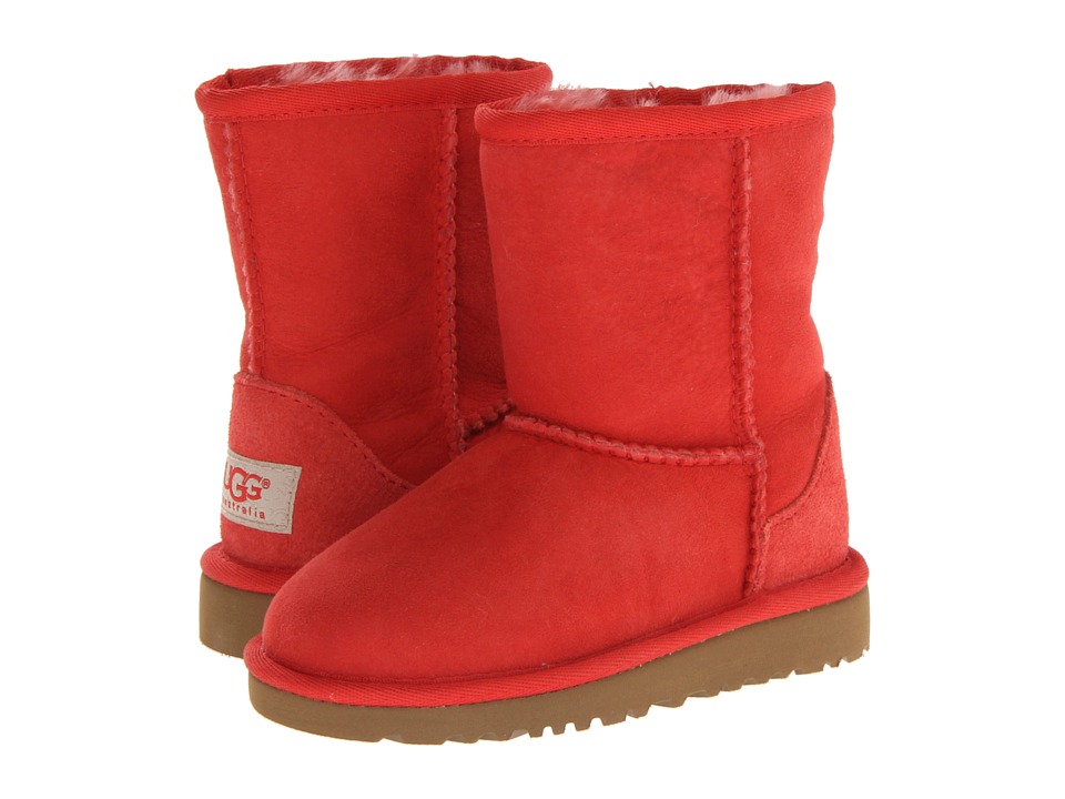 UGG Kids Classic Girls Shoes (Red)