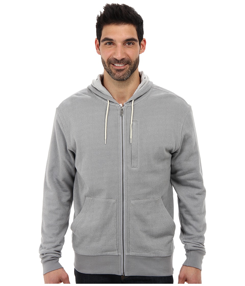 The North Face Collins Full Zip Hoodie Mens Sweatshirt (Gray)