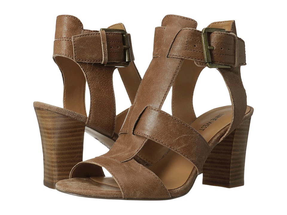 Nine West Jerianne Womens Dress Sandals (Brown)