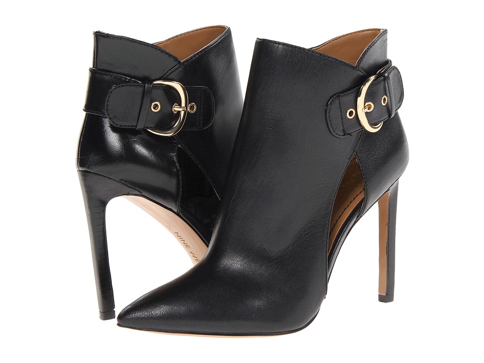 Nine West Tricia Womens Dress Zip Boots (Black)