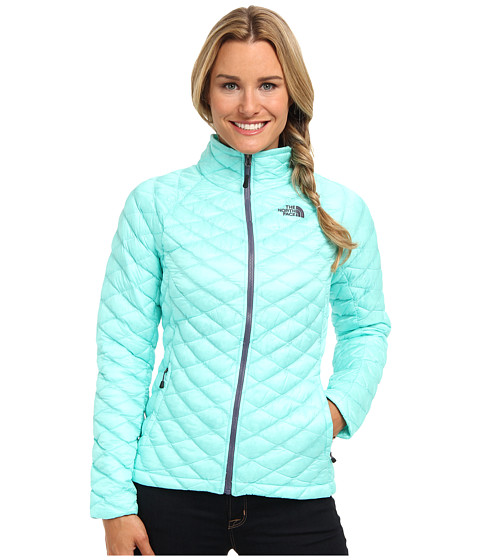 UPC 887867494063 The North Face ThermoBall Full Zip Jacket Mint Blue Women s Coat upcitemdb