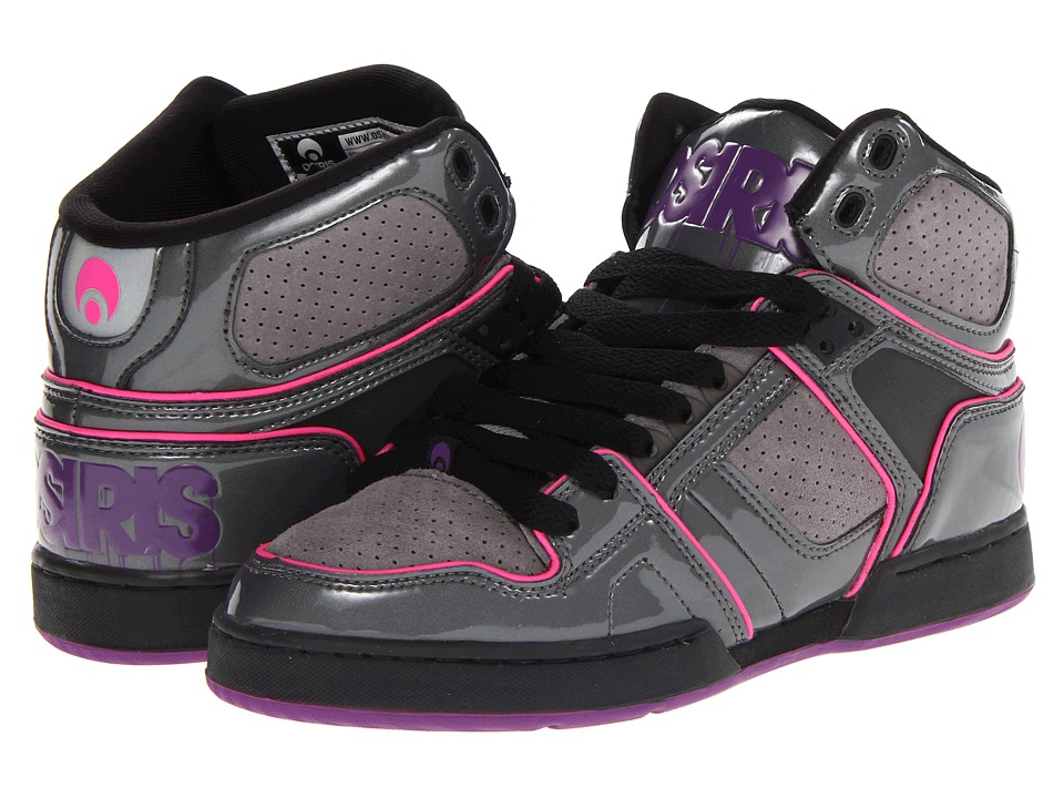 Osiris NYC83 Slim Womens Skate Shoes (Gray)