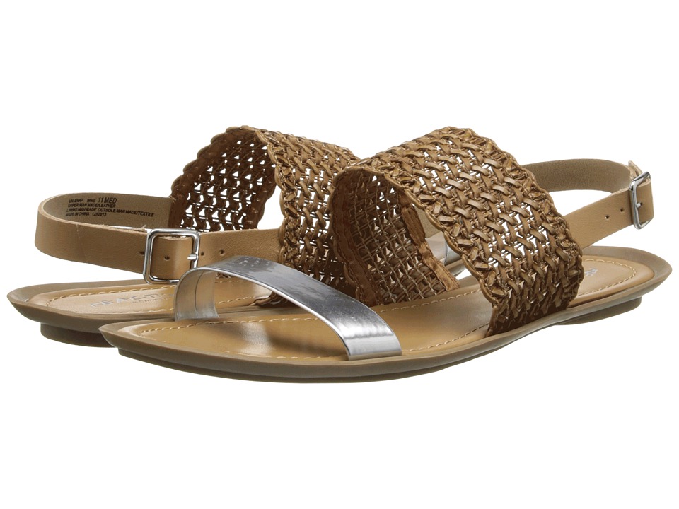 Kenneth Cole Reaction Un Snap Womens Sandals (Silver)